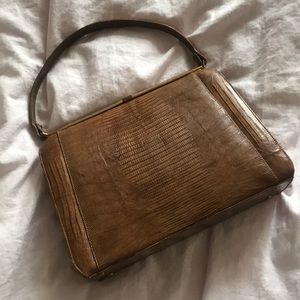 Vintage 60s alligator purse 👛
